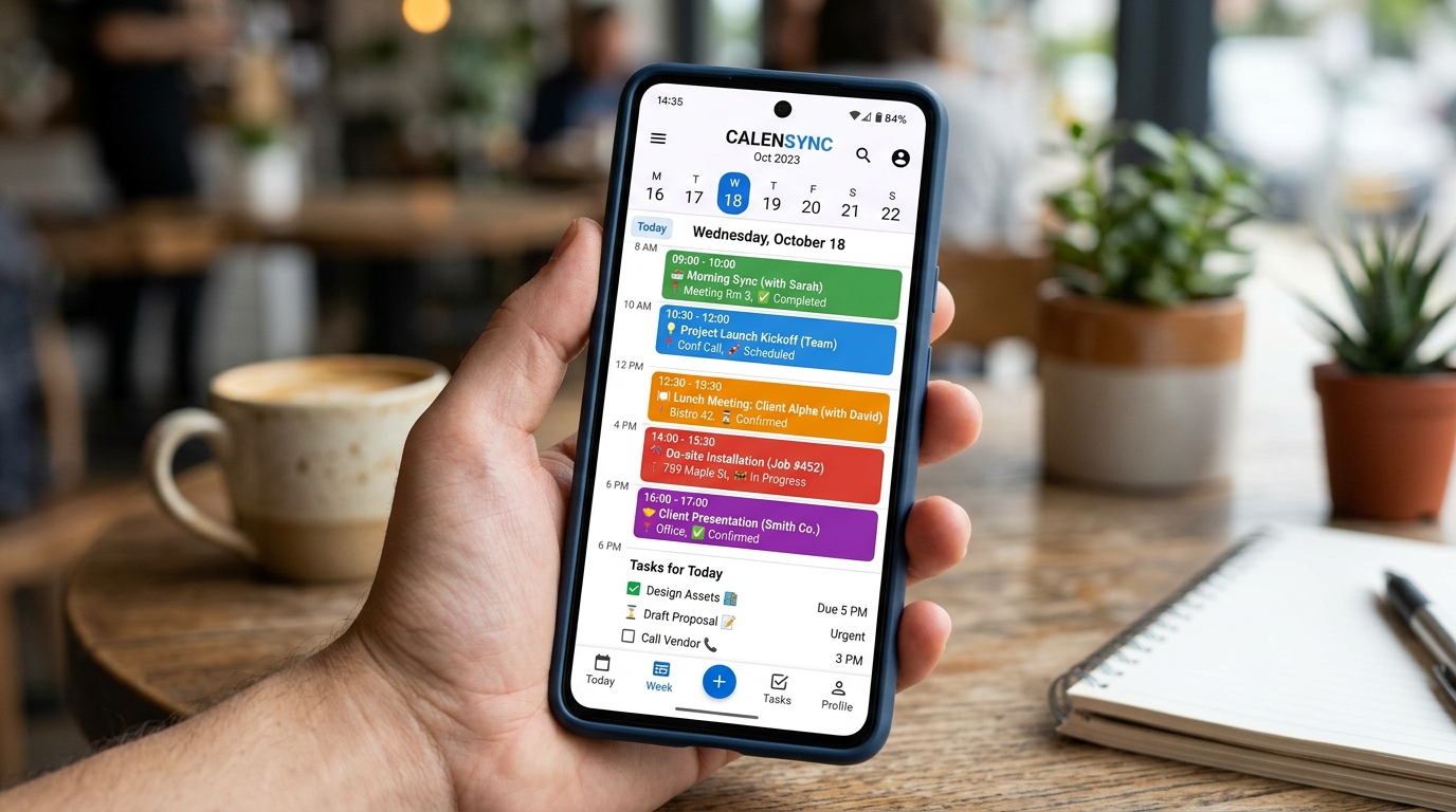 Google Kalender Synchronisation für Termine und Rechnungsstatus